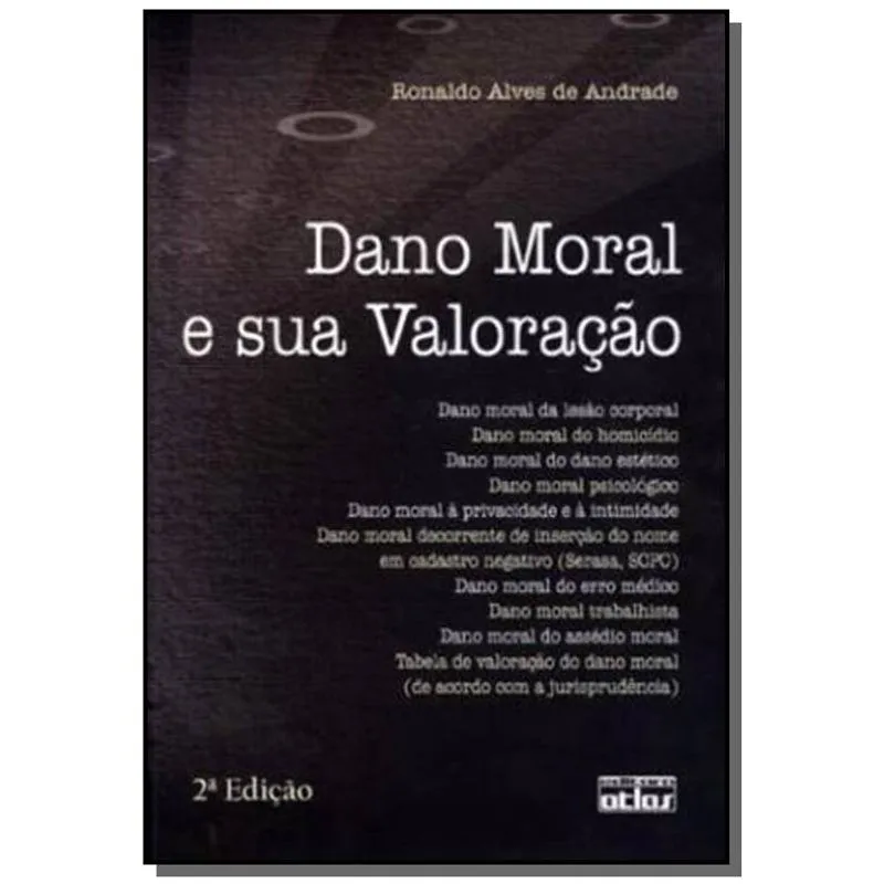 Dano Moral E Sua Valoracao