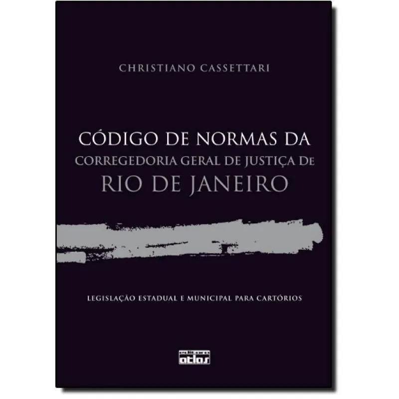 Código Normas Da Corregedoria Geral Justiça Do Rio Janeiro: