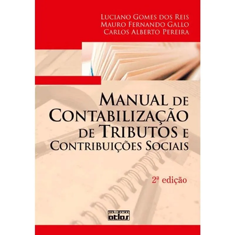 Livro - Manual De Contabilização De Tributos E Contribuições Sociais