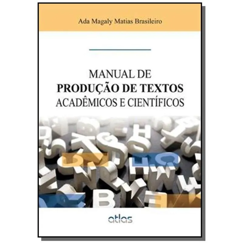 Manual De Producao De Textos Academicos E Cientifi