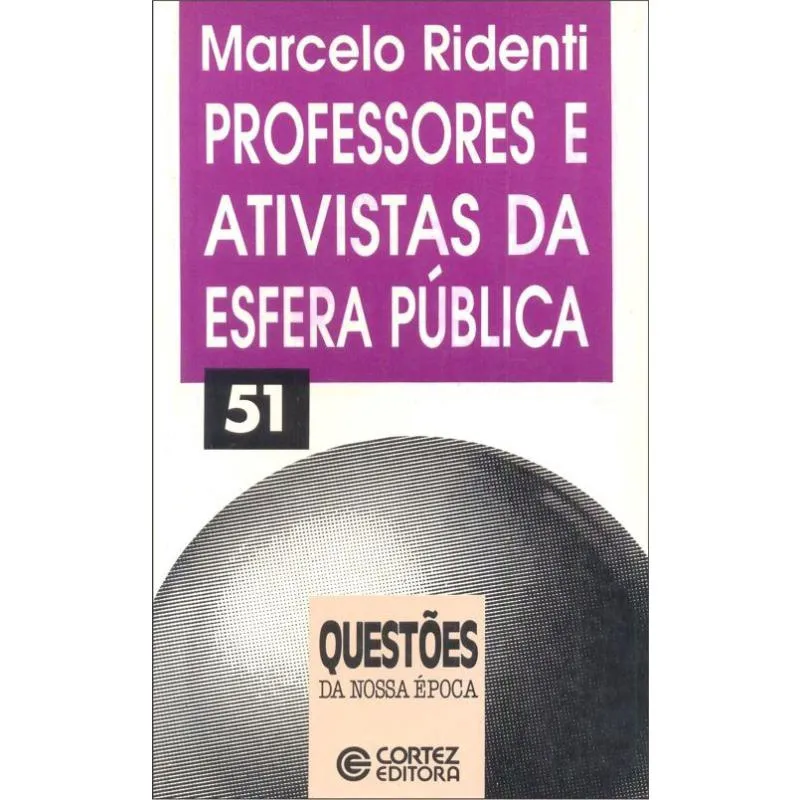 Livro - Professores e ativistas da esfera pública