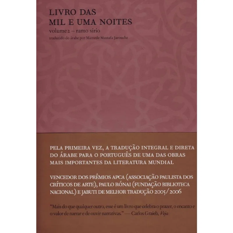 Livro das Mil e Uma Noites - Vol.02 - Ramo Sirio