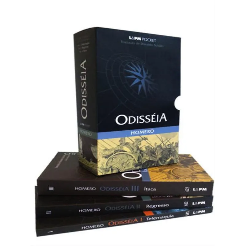 CAIXA ESPECIAL ODISSÉIA, 3 VOLUMES