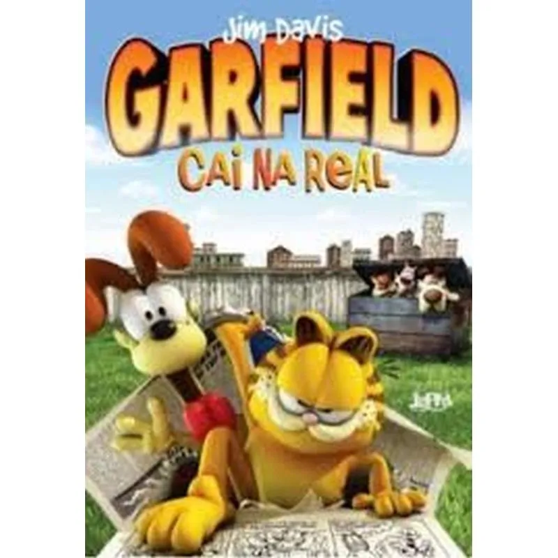 Garfield Cai Na Real