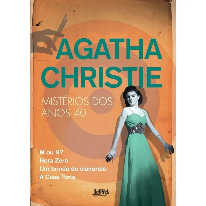 Agatha Christie - Misterio Dos Anos 40 - Convencional 1ª Ed Livro - Agatha Christie - mistérios dos anos 40