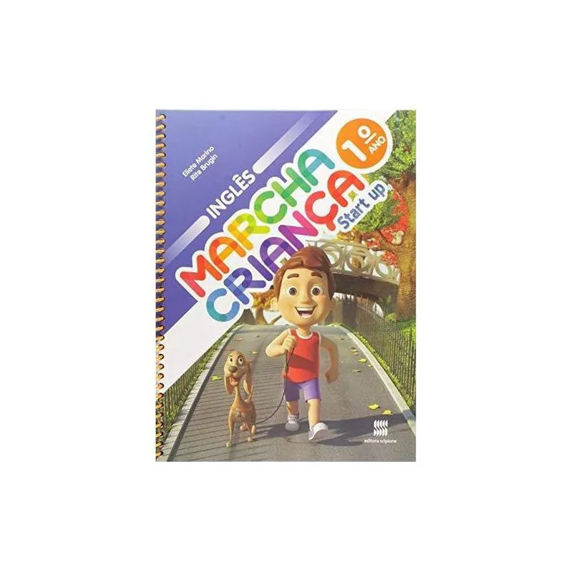 Livro Marcha Criança Inglês 1º Ano - César Nyaradi Scipione