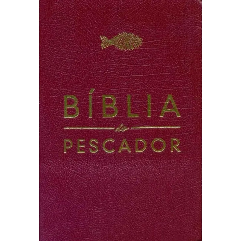 Biblia Do Pescador - Gd. Covertex - (Vinho)