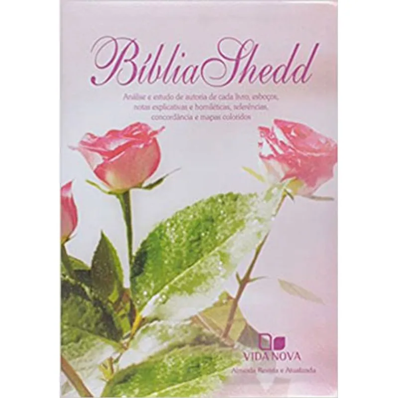 BÍBLIA SHEDD - CAPA FEMININA