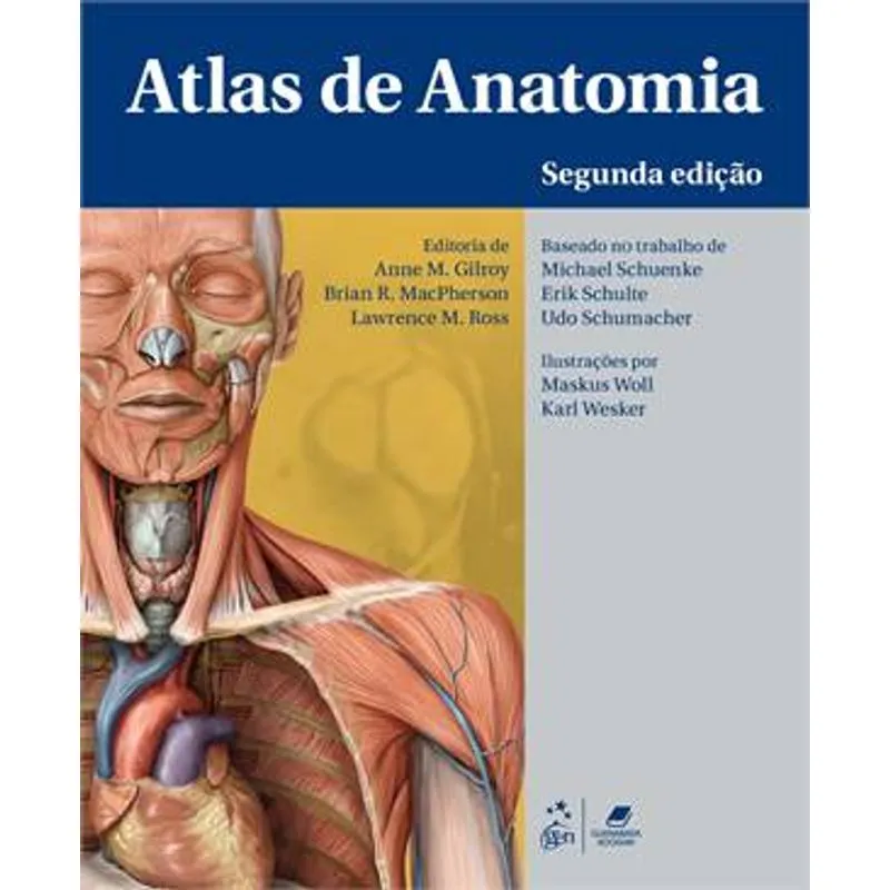 Livro - Atlas de Anatomia - Gilroy