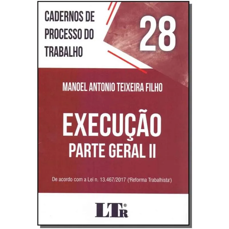 Cadernos de Processo do Trabalho N.28 - 01Ed/19