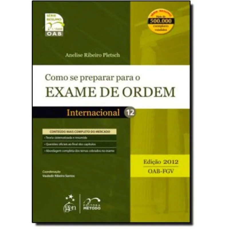 EXAME DE ORDEM 1ª FASE - DIREITO INTERNACIONAL