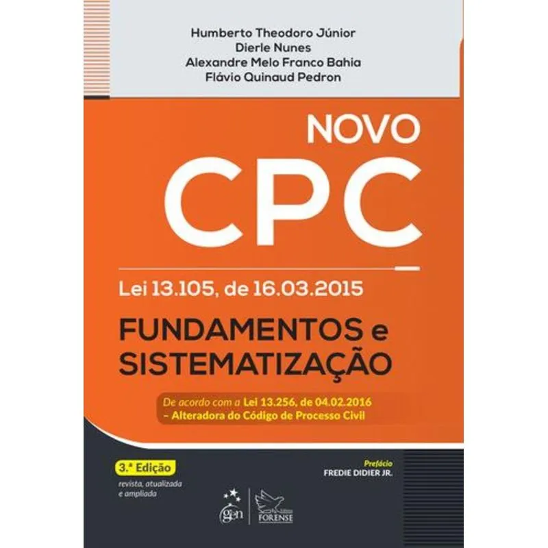 Novo Cpc Lei 13105, de 16032015 Fundamentos e