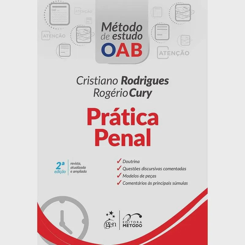 Série Método De Estudo Oab - Prática Penal - 2ª Ed. Série Método de Estudo oab - Prática Penal