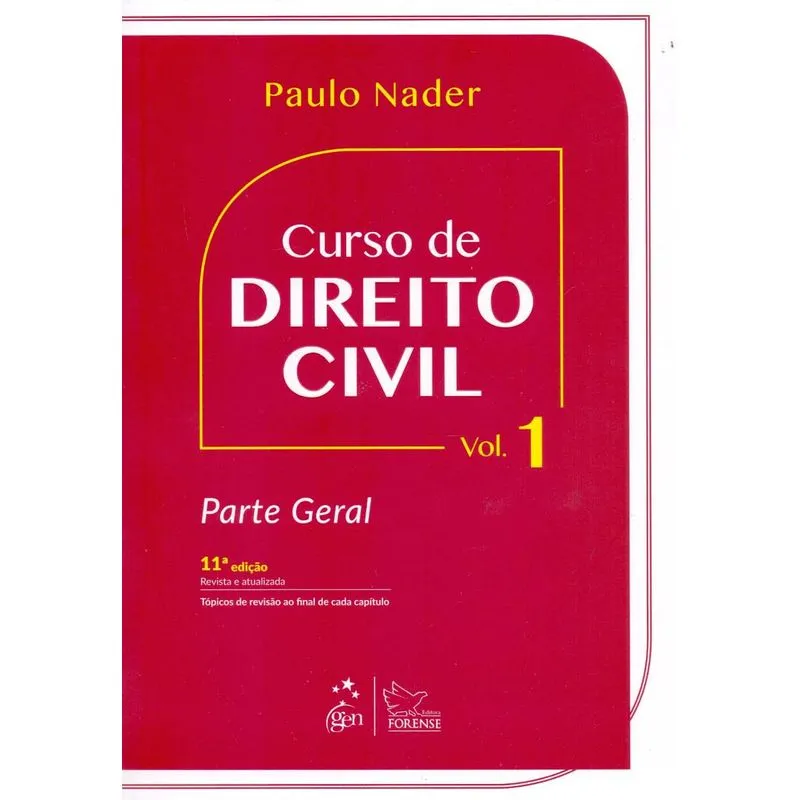 Curso de Direito Civil - Vol.1 - 11Ed/18