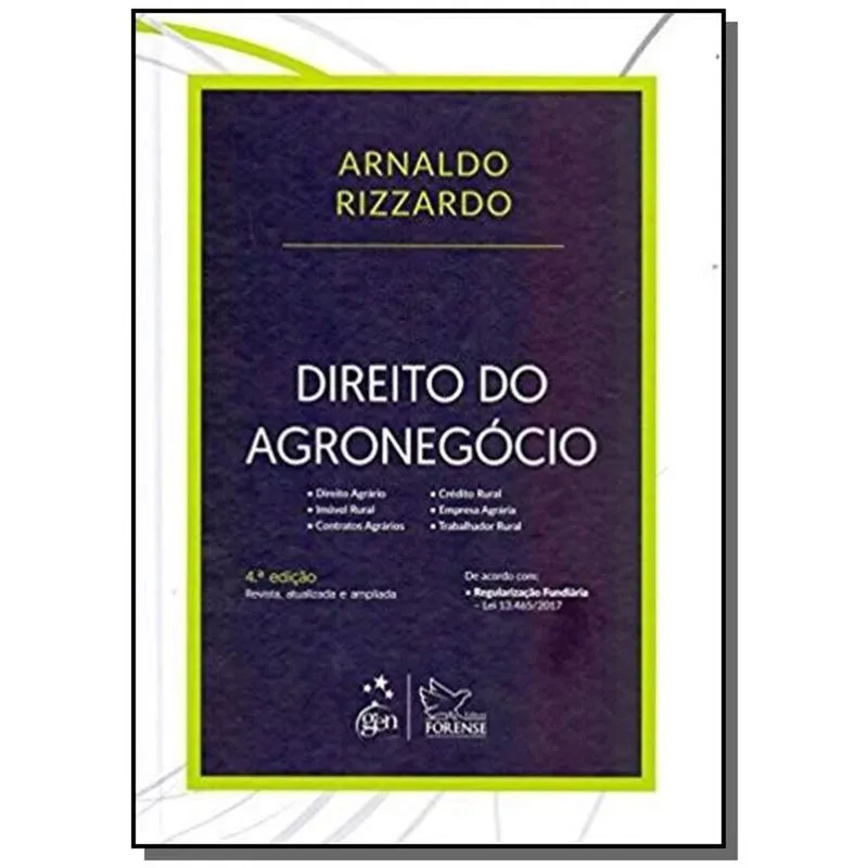DIREITO DO AGRONEGOCIO - 4a ED
