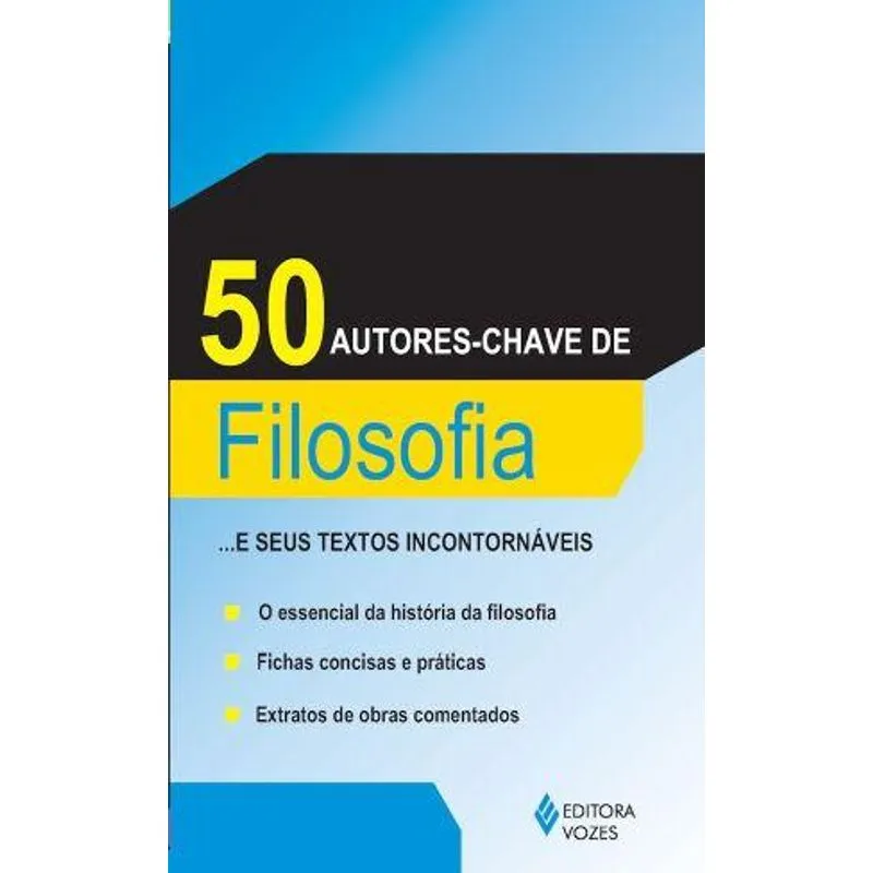 50 Autores-Chave de Filosofia