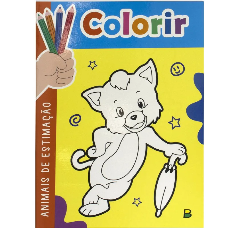 Colorir (B): Animais de Estimação