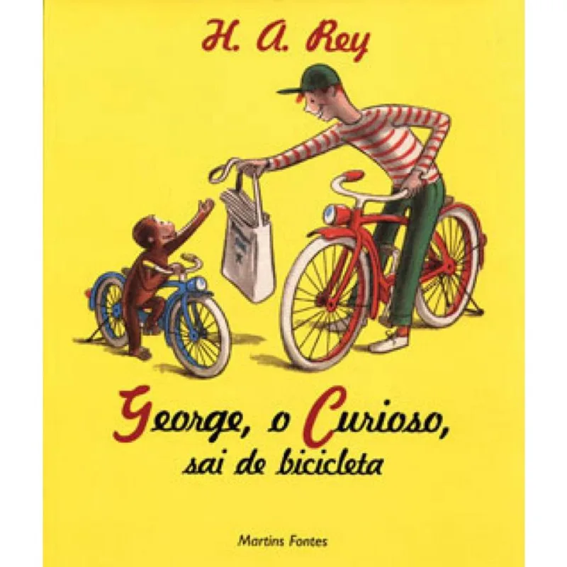 George, O curioso, sai de bicicleta
