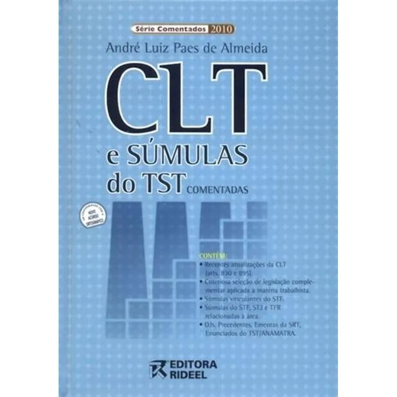 Clt e Sumulas do Tst Comentadas