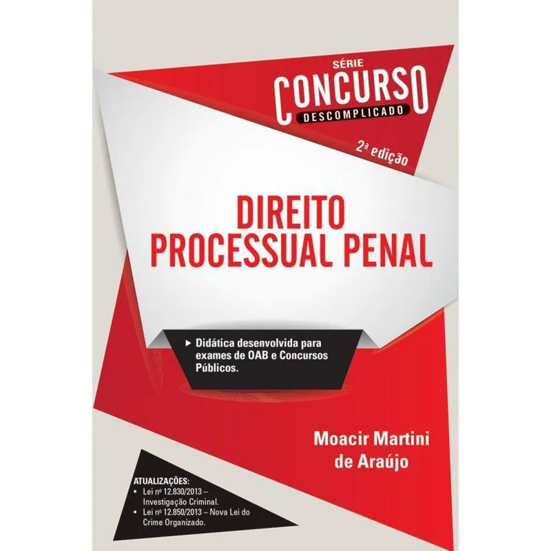 Concurso Descomplicado - Direito Processual Penal