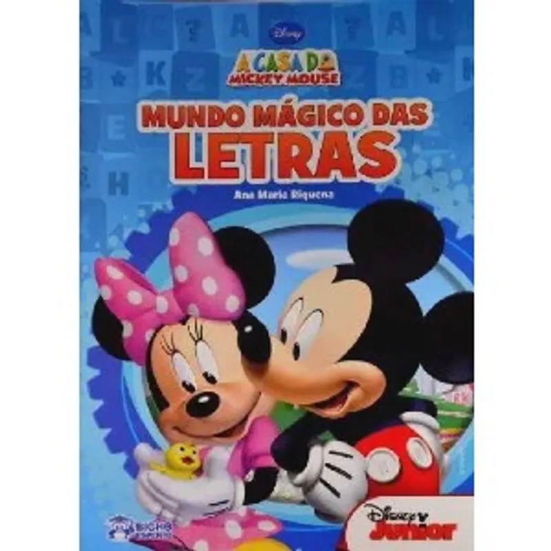 Mundo magico das letras - col. A casa do mickey
