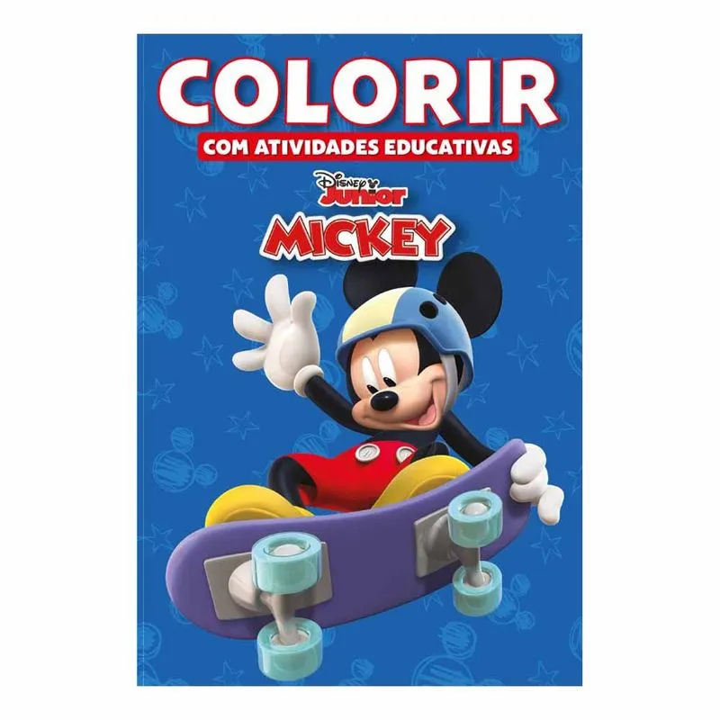 Livro Infantil Colorir A Casa do Mickey 6869 Bicho esp. - UN