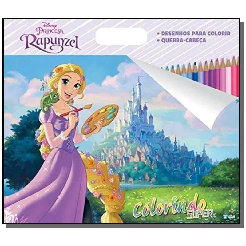 Disney Super Colorindo - Rapunzel