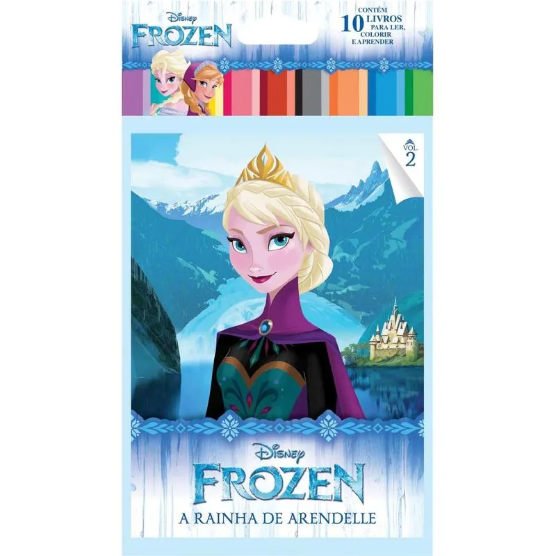 Livro Infantil Colorir Frozen