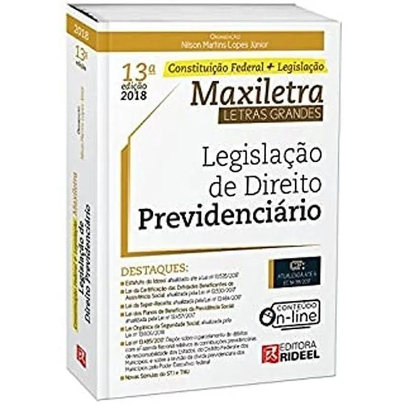 Legislação De Direito Previdenciário