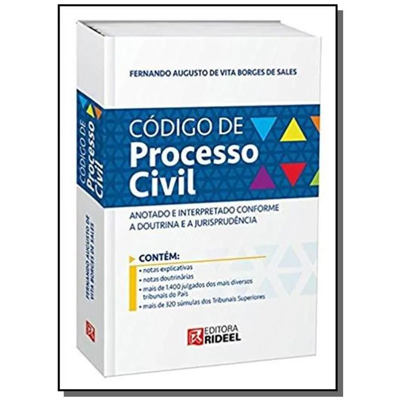 Codigo De Processo Civil - Rideel