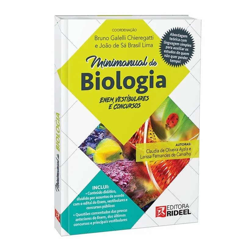Minimanual de Biologia Enem, Vestibulares e Concursos 1ª