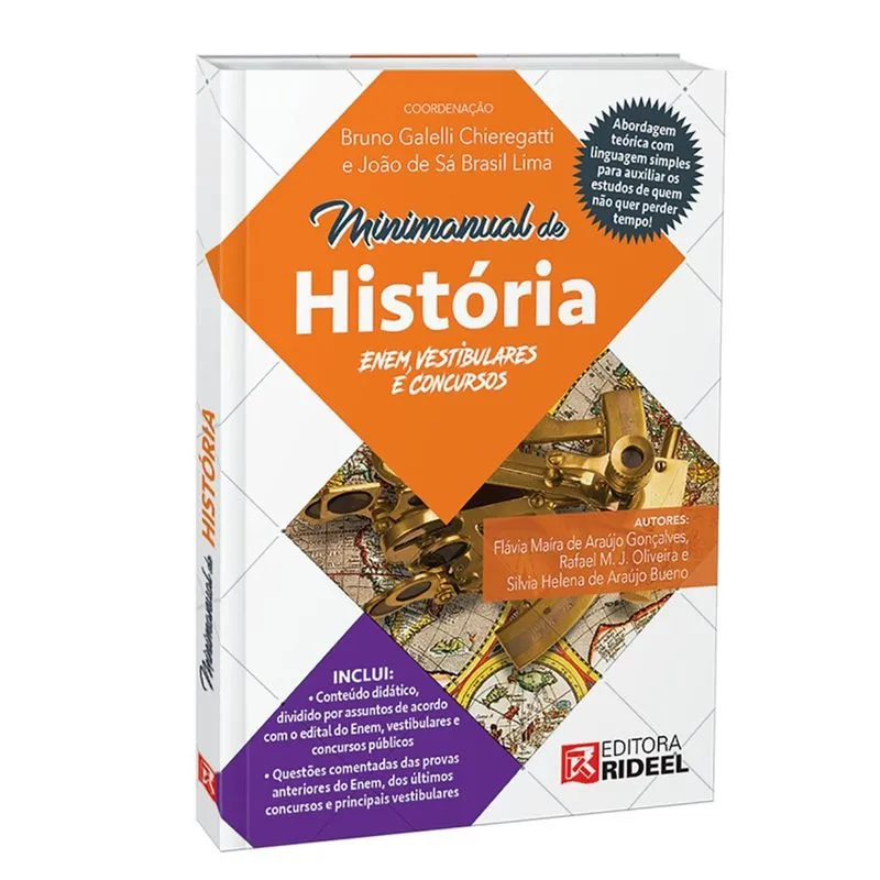 Minimanual de História Enem, Vestibulares e Concursos 1ª