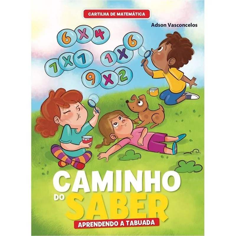 Livro cartilha cartilha do saber tabuada bicho esperto unidade