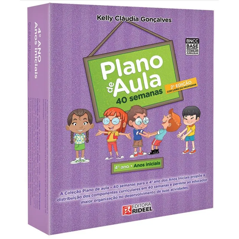 Coleção Plano De Aula 40 Semanas 4º Ano 2ª. Edição Bncc