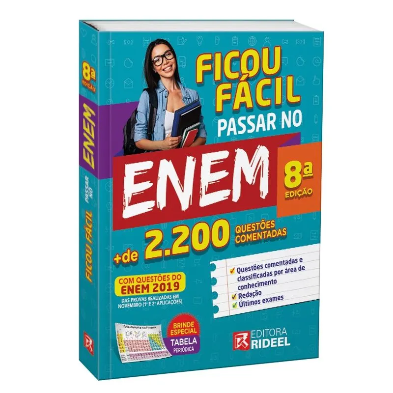Ficou Facil Passar No Enem - Rideel