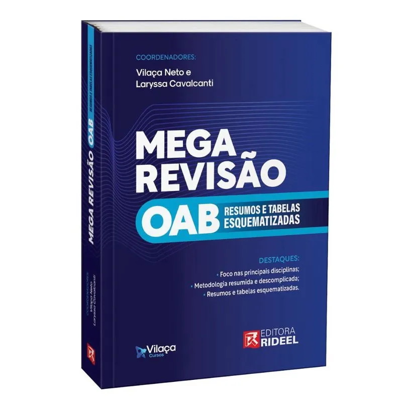 Mega Revisão oab – resumos e tabelas esquematizadas