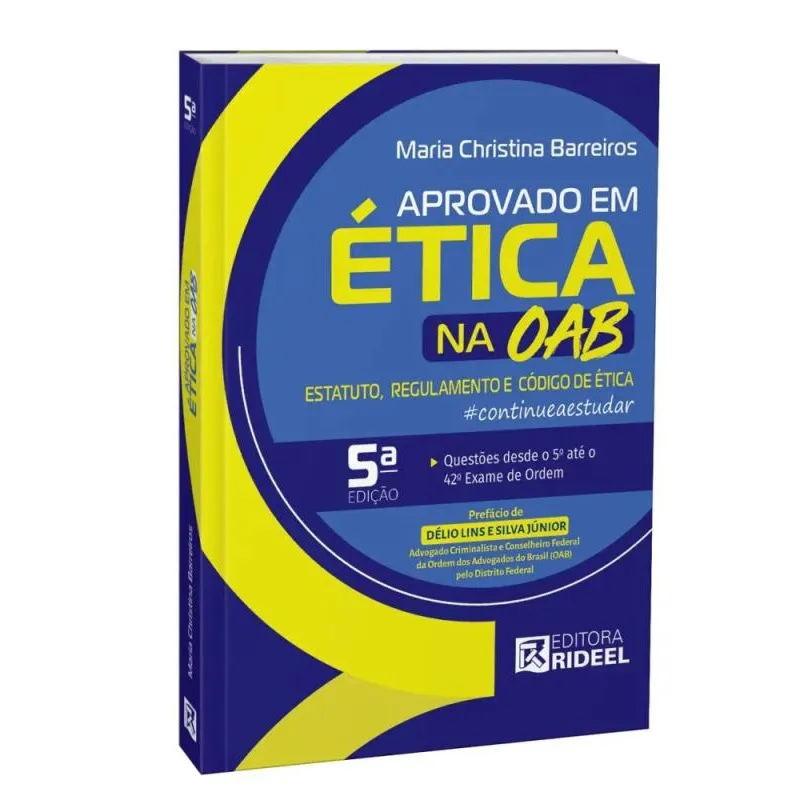 Aprovado em Ética na oab - Estatuto, Regulamento e Código de Ética