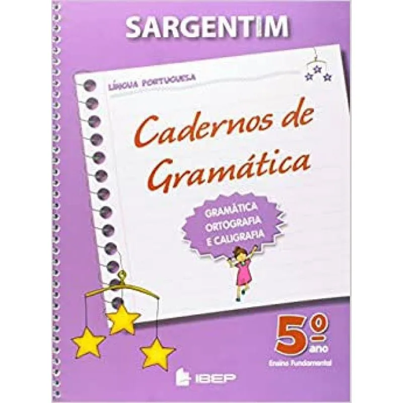 Livro Cadernos De Gramatica - 5 Ano