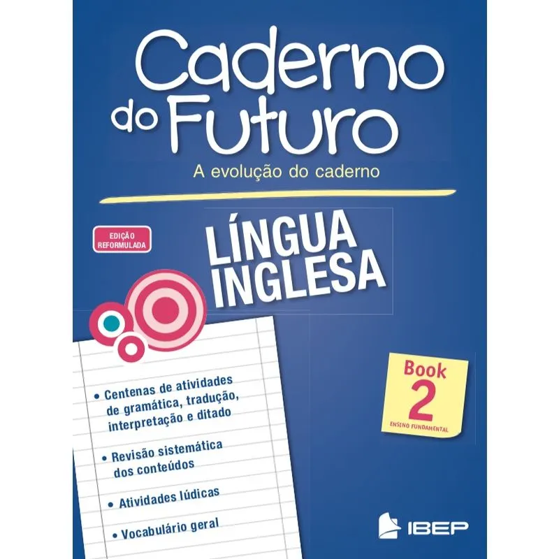 Livro - Caderno do Futuro Língua Inglesa Book 2