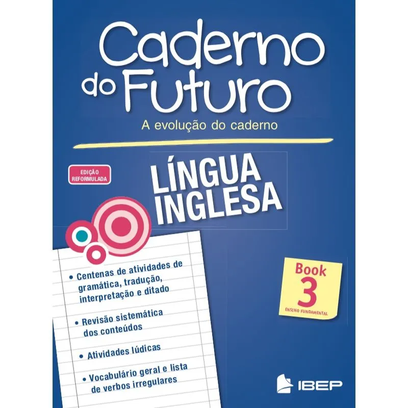 Livro - Caderno do Futuro Língua Inglesa Book 3