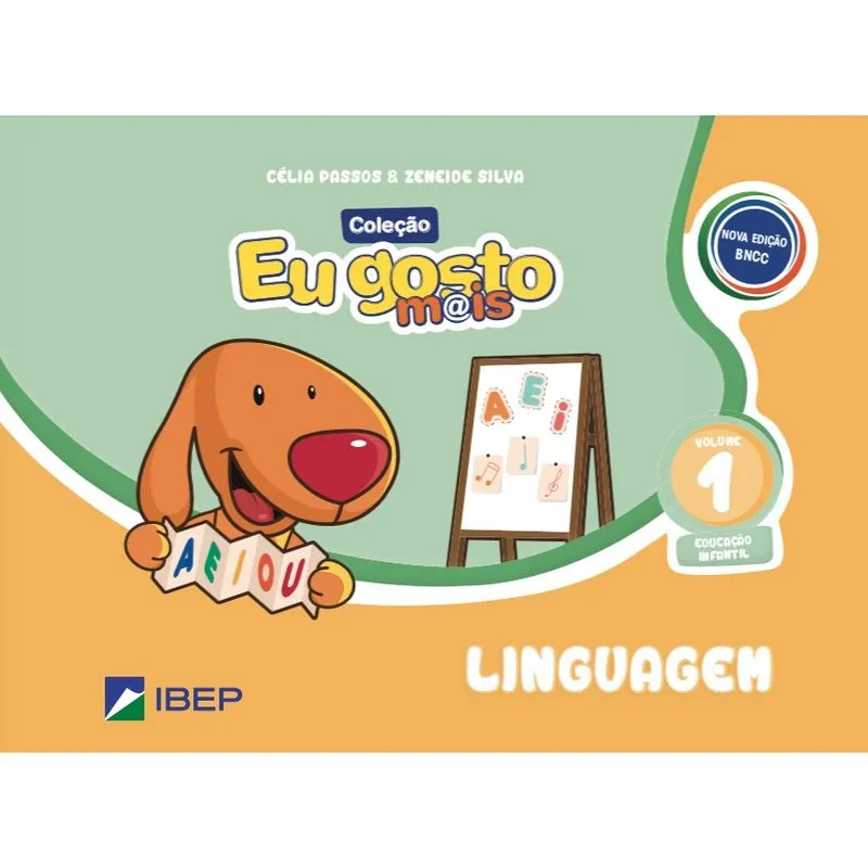 Livro - Eu gosto m@is Linguagem Vol 1: Ed Infantil
