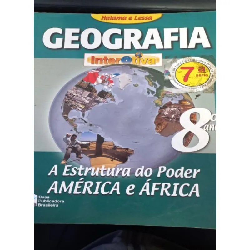 Usado - Geografia Inrativa 7ºserie / 8ºano