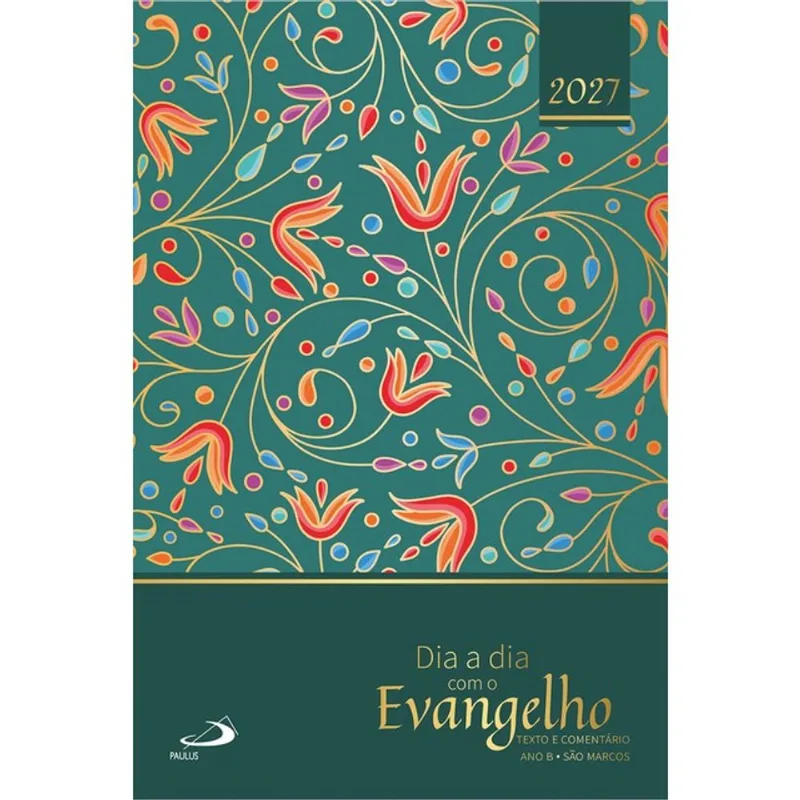 DIA A DIA COM O EVANGELHO 2027 - FLORAL - BROCHURA