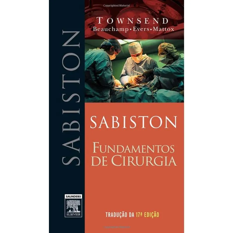 SABISTON FUNDAMENTOS DE CIRURGIA