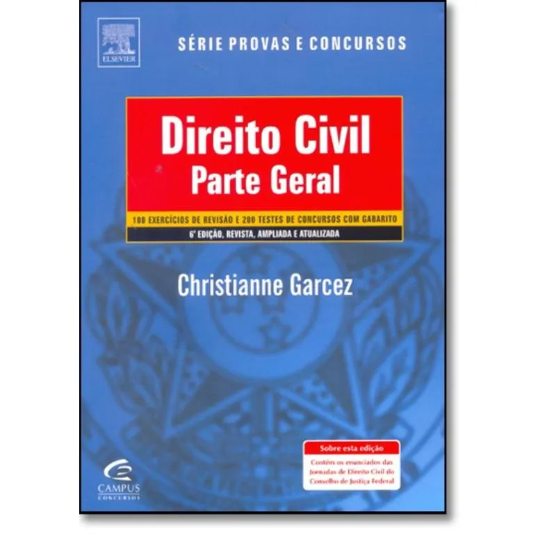 Direito Civil: Parte Geral - Série Provas e Concursos