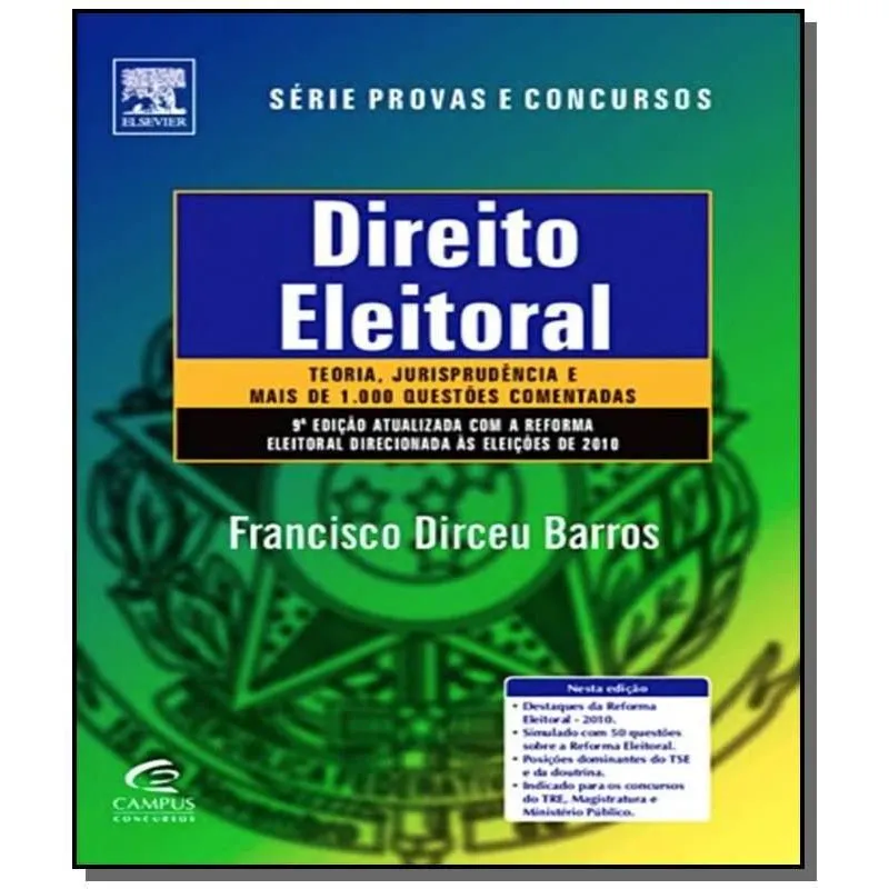 DIREITO ELEITORAL - 09 ED