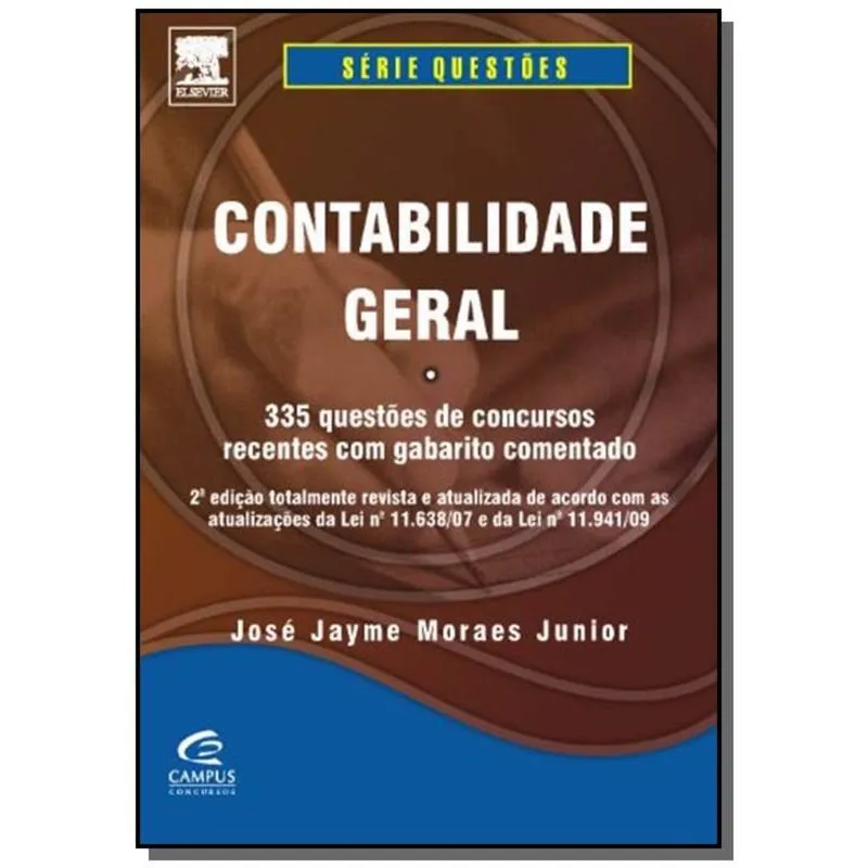 CONTABILIDADE GERAL: QUESTOES