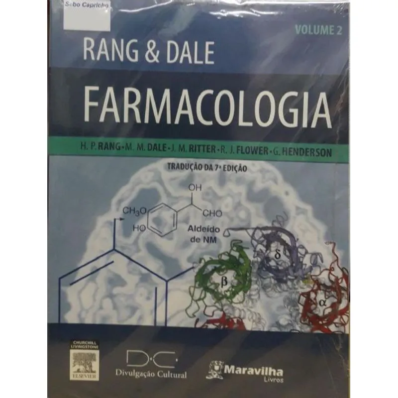Usado - Farmacologia - 2 Volumes (rang E Dale)