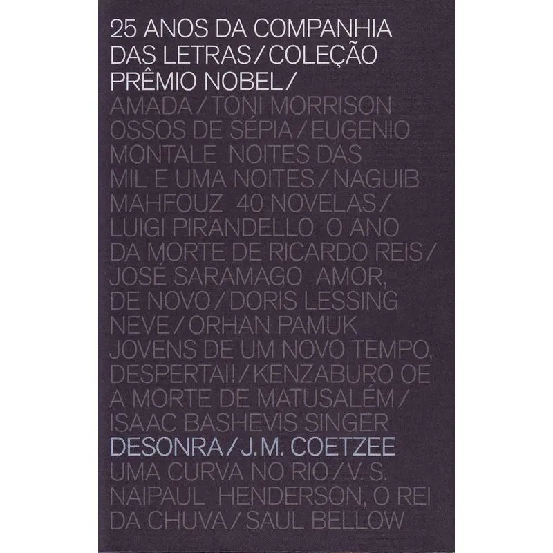 Desonra (Colecao Nobel)