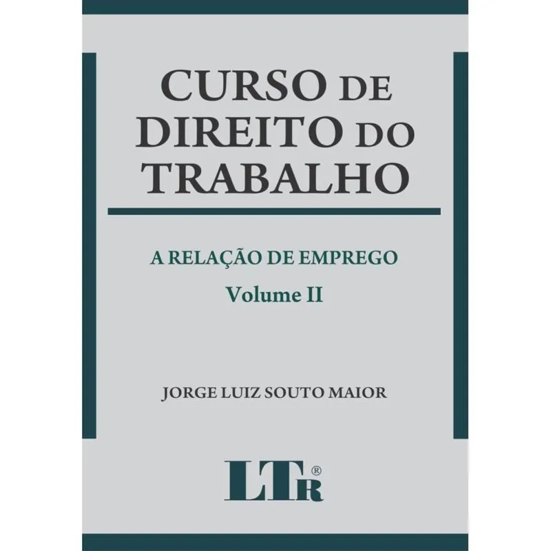 Curso de direito do trabalho